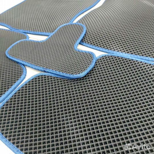 Коврики EVA Гранта, Калина, Датсун цветной кант