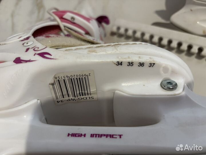 Коньки детские раздвижные nordway