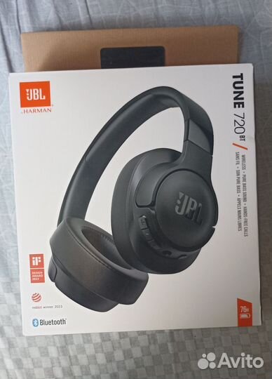 Беспроводные наушники jbl tune 720bt