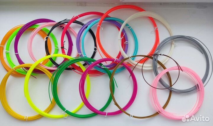 3D ручка Myriwell с набором пластика