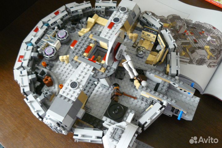 Конструктор lego оригинал Сокол тысячелетия 75105