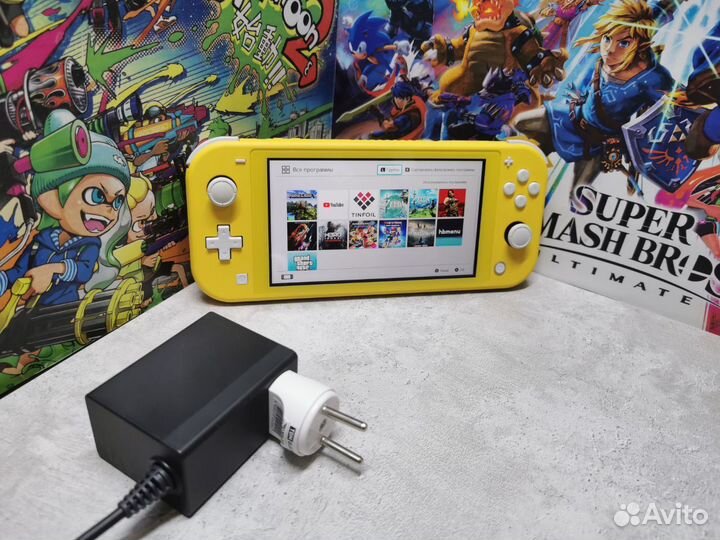 Прошитая Nintendo Switch Lite 160Gb