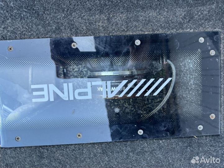 Сабвуфер alpine 1244BR