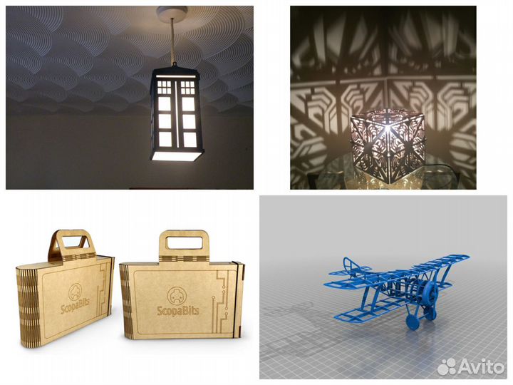 Гигантский сборник 3д макетов чпу - CNC