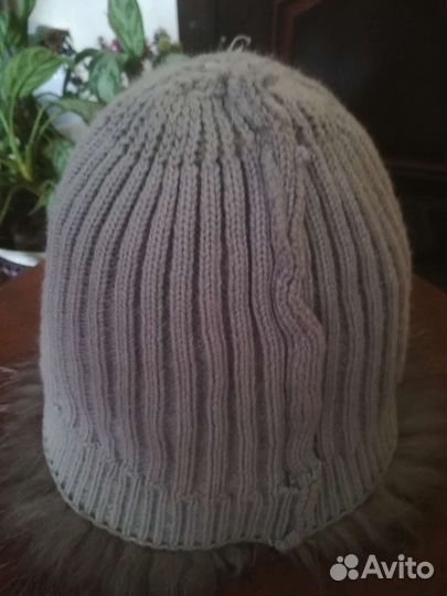 Шапка женская чернобурка