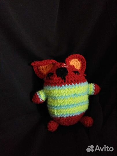 Вязаная мягкая игрушка Коала