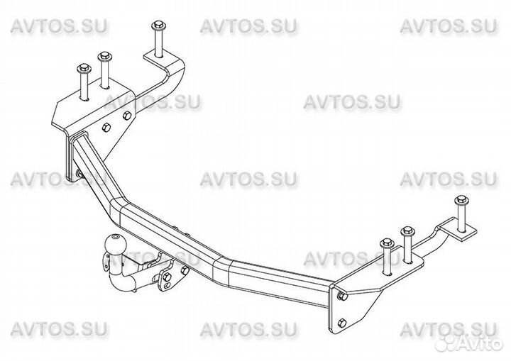 Фаркоп на Toyota Alphard 2008-2014, Автос