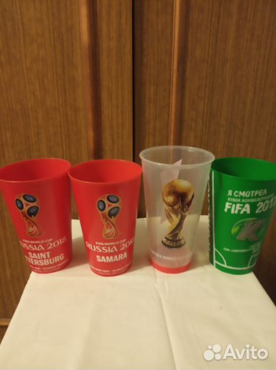 Стаканы пластиковые fifa