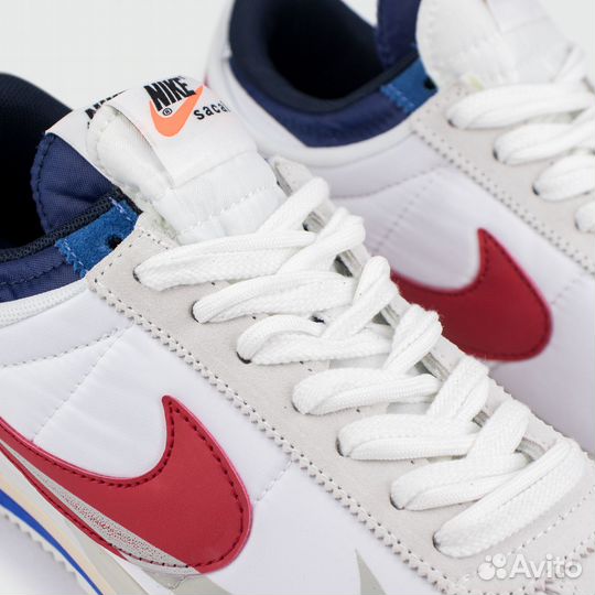 Nike Cortez 4.0 x Sacai White / Royal