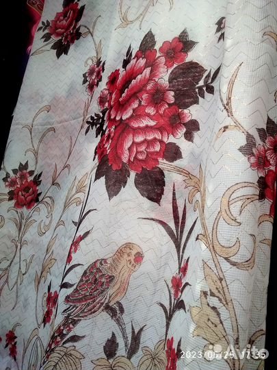 Шторы, тюль с люрексом