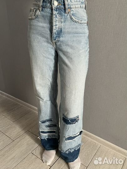 Джинсы кастом