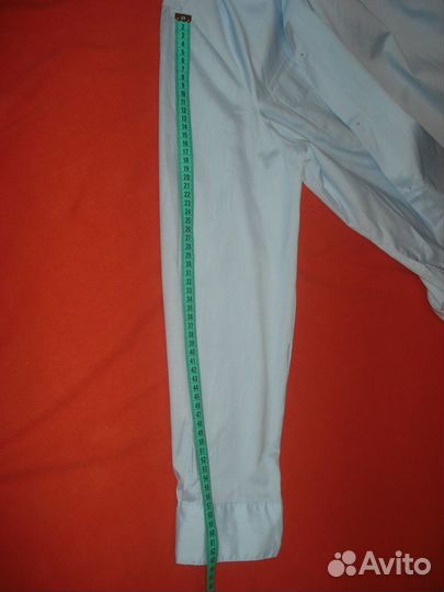 Рубашка форменная голубая