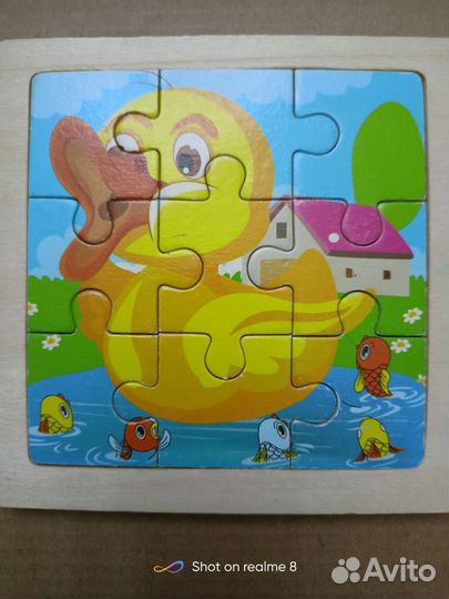 Деревянные пазлы/пазлы для малышей