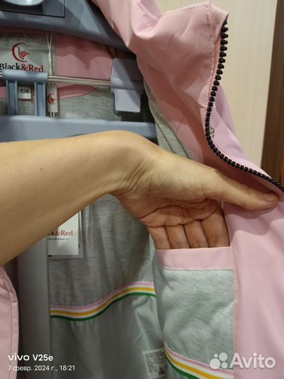 Демисезонная парка на девочку 140,146,152