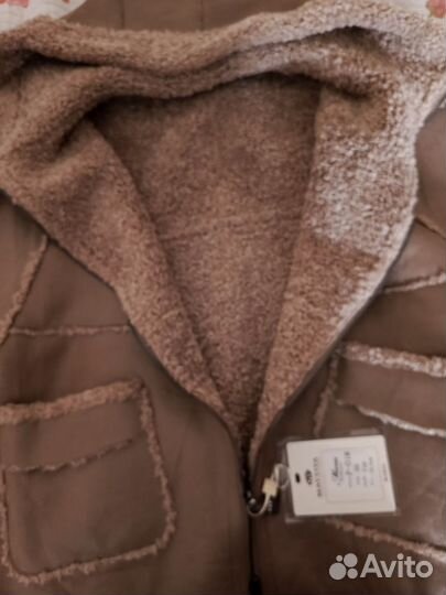 Новая искусственная дублёнка