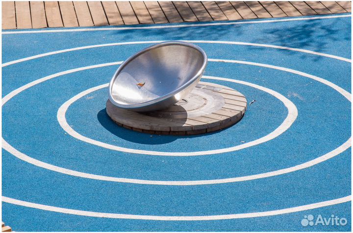 Резиновое покрытие для детских площадок