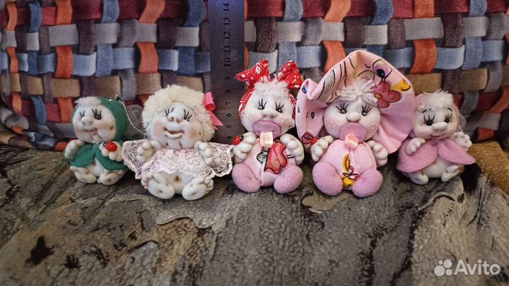 Куклы из капрона ручной работы