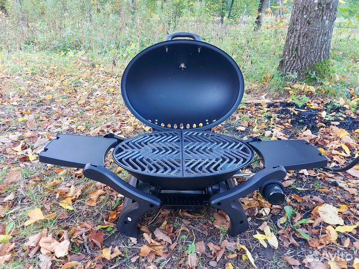 Гриль газовый 1 горелка нерж./решётки чугун/ титан