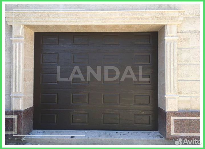 Гаражные секционные ворота