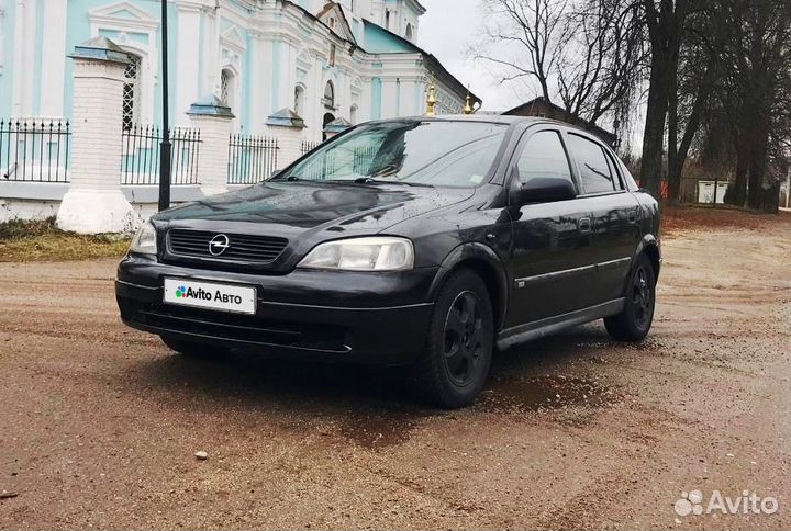 Opel Astra 1.6 МТ, 2001, 277 000 км