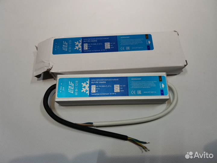 Блок питания 12v для светодиодной ленты