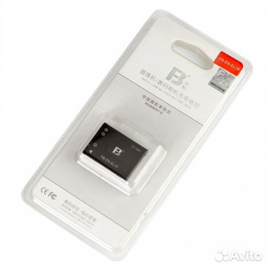 Аккумулятор FB EN-EL19 для Nikon Coolpix S2500, S2