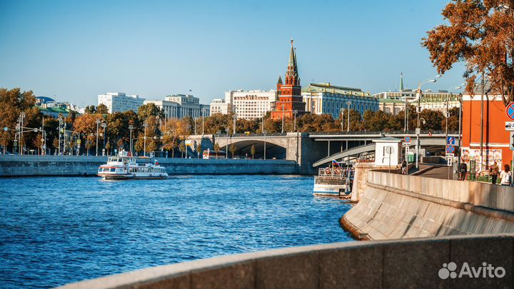 Прогулка на теплоходе от причала «Устьинский мост»