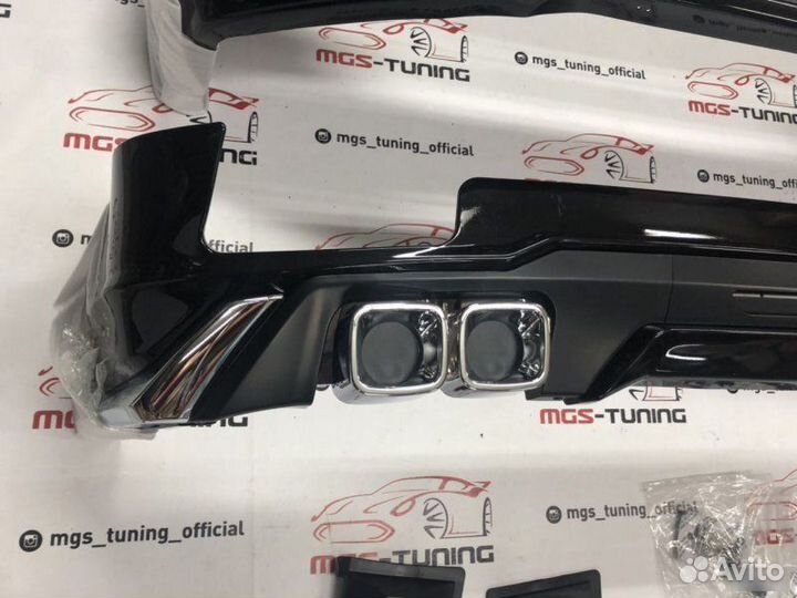 Обвес Modellista Toyota Prado 2017+ черный