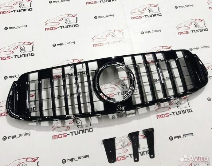 Решетка Mercedes GLC X253 GT Black 2019+