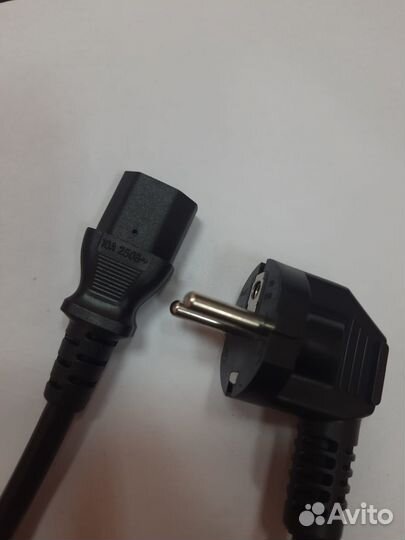 Кабель питания C13 3х1.5 по гост 1,5 метра