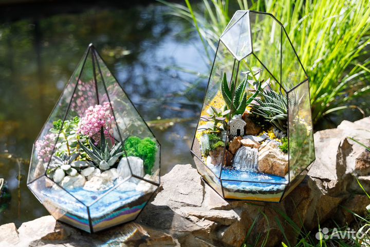 Флорариум - цветы и декор под стеклом