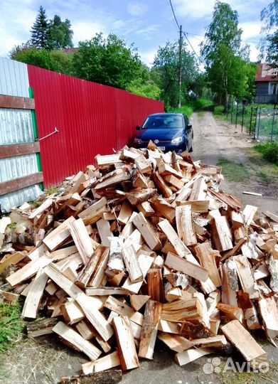 Дрова с доставкой Березовые в укладку