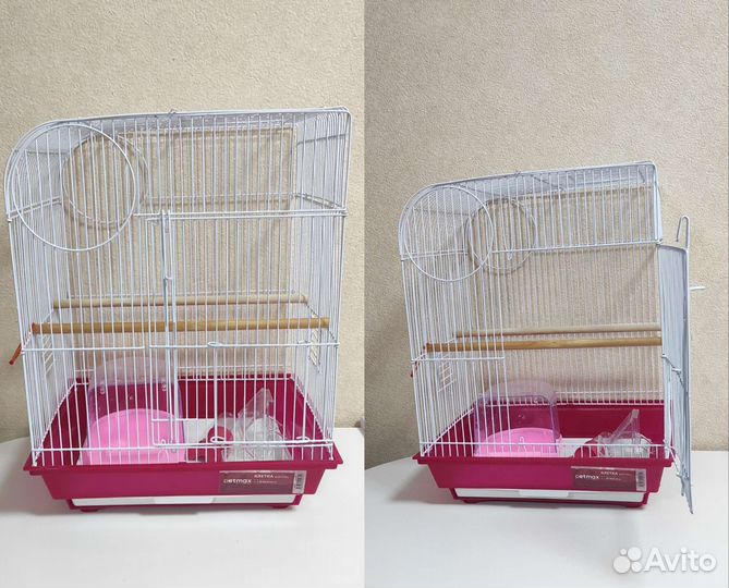 Клетки для мелких птиц б/у