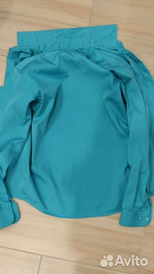 Рубашка синяя, детская