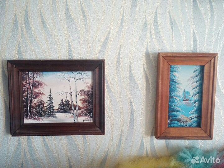 Пейзажи, натюрморт