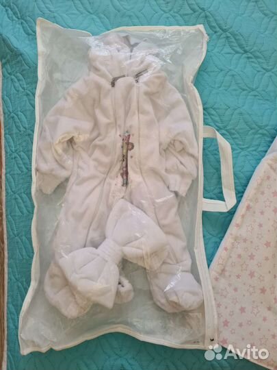 Комплект для выписки из роддома для новорожденного