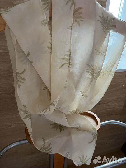 Шарф натуральный шелк