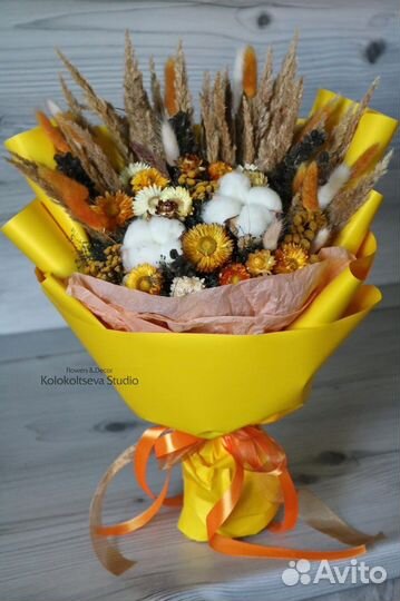 Букет из сухоцветов