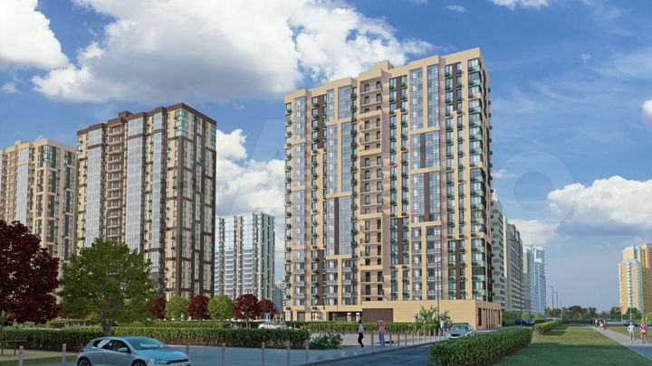 Квартира-студия, 24,7 м², 11/21 эт.