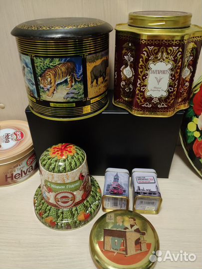 Жестяные банки времен СССР