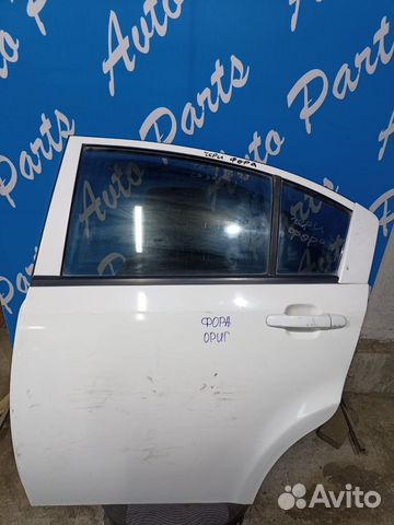 Черри Фора Вортекс Эстина дверь задняя левая белая