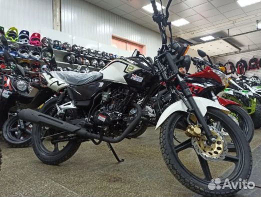 Мотоцикл racer RC150-23 tiger Белый