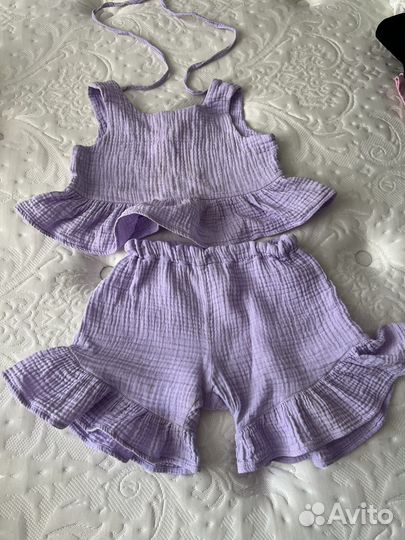 Костюм из муслина детский