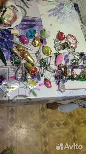 Елочные игрушки СССР
