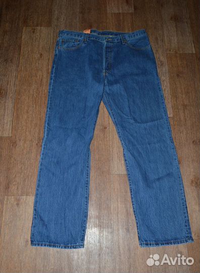 Джинсы Levis 501 W40 L34, модель 2002г, Old school