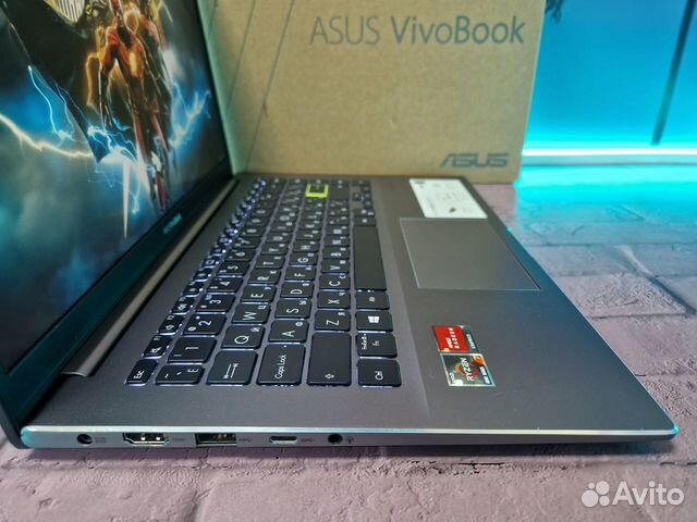 Ноутбук Asus Vivobook Ryzen 7 SSD IPS FullHD 14