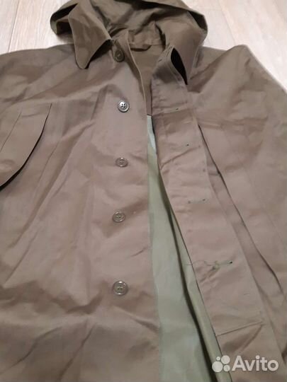 Армейская Плащ-Накидка Палатка СССР Состояние