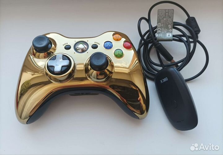 Геймпад xbox 360 беспроводной