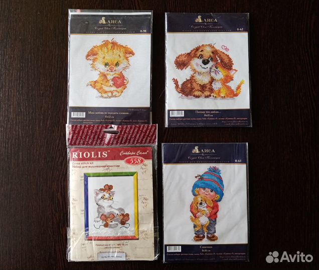Новые детские наборы для вышивания
