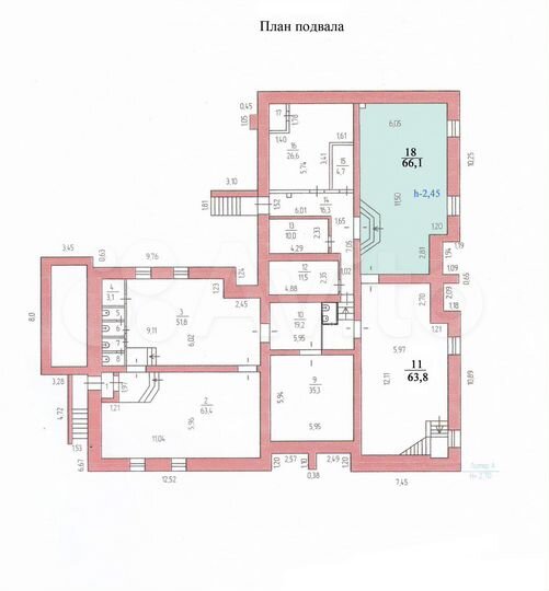 Свободного назначения, 66.1 м²